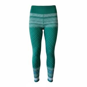 Fabletics Women's High Waisted Seamless Fair Isle Print Leggings Cabincore Large